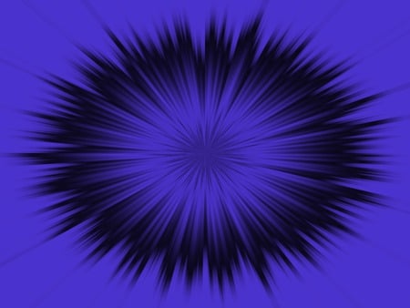 Explosion Blue - abstract, vortices