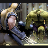 wolverine VS the hulk