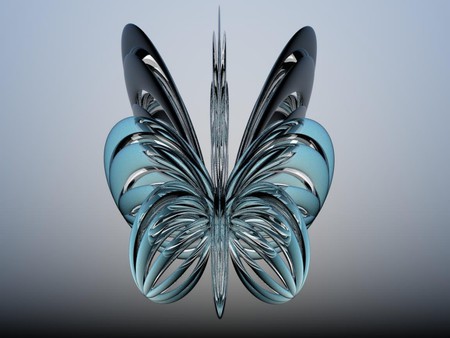 Butterfly - butterfly, abstract, 3d