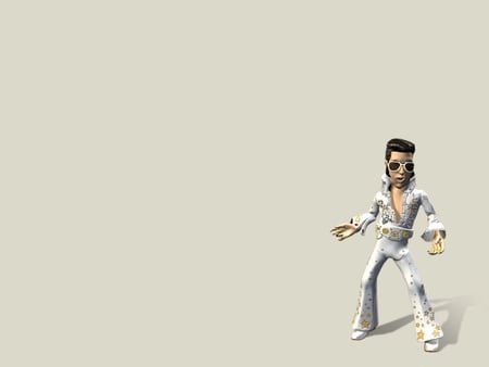 The King - music, art, king, elvis