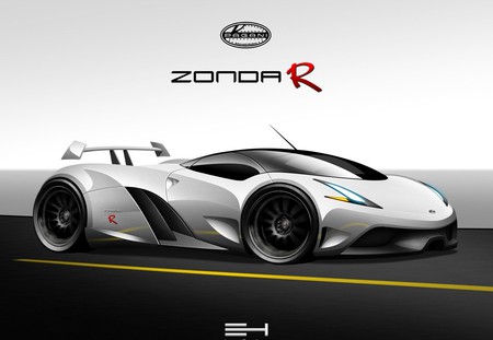 Pagani Zonda R - digiart, car, pagani, concept, tuning, zondar