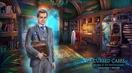 Cursed Cases - Murder at the Maybard Estate02 - hidden object, cool, video games, fun, puzzle