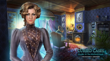 Cursed Cases - Murder at the Maybard Estate05 - hidden object, cool, video games, fun, puzzle