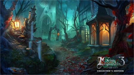 Grim Legends 3 - The Dark City02 - fun, puzzle, hidden object, cool, video games