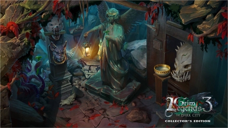 Grim Legends 3 - The Dark City06 - hidden object, cool, video games, fun, puzzle