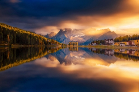 â™¥ - nature, sky, reflection, clouds