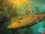 steampunk submarine