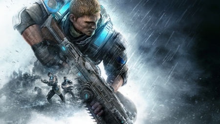 Gears of War 4 - Gears of, War 4, 2016, ps4, xbox one, video, games