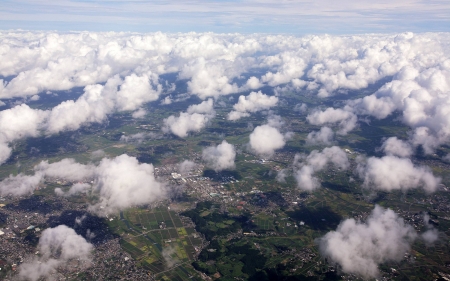 looking down - field, fun, nature, cool