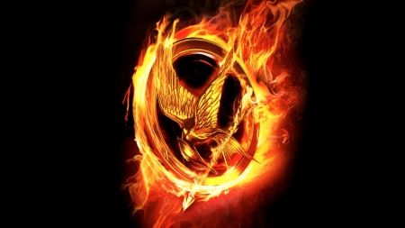 hunger games mockingjay - mockingjay, games, logo, hunger