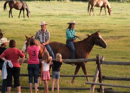 Cowgirl Riding.. - women, fun, kids, female, boots, brunettes, children, western, girls, cowgirl, style, outdoors, horses, ranch