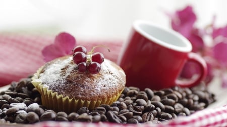 â™¥ - cake, cupcake, coffee, cup