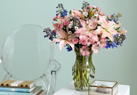 Still Life - flowers, pretty, still life, vase