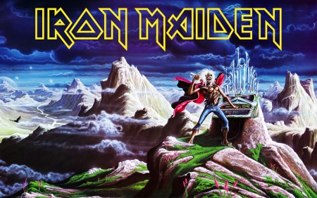 iron maiden - maiden, iron, eddie, mountain