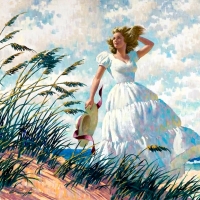 Lady at the Seaside