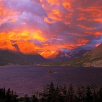 St Mary Lake, Glacier National Park, Montana