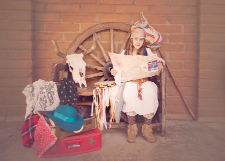 little girl - pretty, people, studio, dress, blonde, Photography, bag, child, Clothes, face, nice, hat, kid, Princess, beautiful, set, girl, beauty, lovely, sweet, baby, hair, white, seat, cute, little