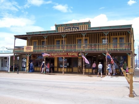 Tombstone, Arizona - architecture, mining, tourism, history