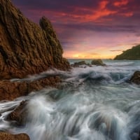 Sunset on the Spanish Coast