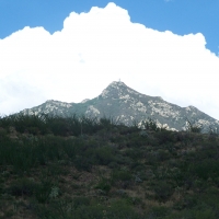 Clouds over Mt Hopkins, Fred Lawrence Whipple Observatory, Coronado National  Forest