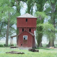 Old Water Tank, Paradise Valley, Nevada