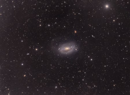 M63 Sunflower Galaxy Wide Field - space, fun, stars, cool, galaxy