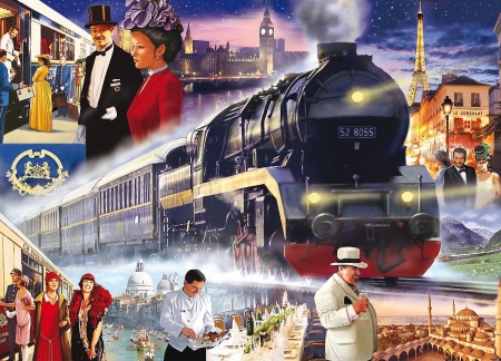 Murder on The Orient Express - istanbul, london, peter ustinov, train, film, france, thriller, agatha christie, david niven, venice, book, movie, cast