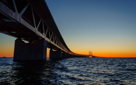 lake bridge - fun, lake, cool, architecture, bridge