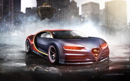 BUGATTI - fast, bugatti, 2016, car, superman