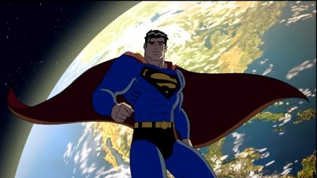 superman - space, planet, earth, superman