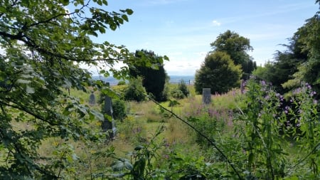 A place of rest - city of bath, lansdown cemetery, graves, peace