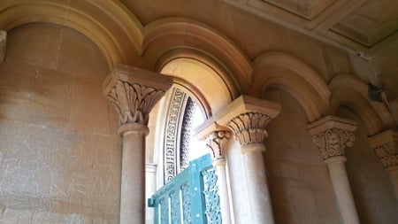 Ceiling Architecture - city of bath, gateway, architecture, lansdown cemetery