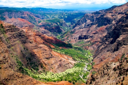 Waimea Canyon, Hawaii - cool, canyon, hawaii, fun, nature, mountain