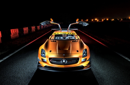 Mercedes Benz AMG GT3S - beautiful, photography, automobile, photo, wide screen, car, Mercedes Benz, sports car, auto