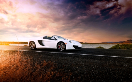 Porsche Carrera MP4-12C Convertible - wide screen, automobile, auto, beautiful, photo, sports car, car, photography, porsche