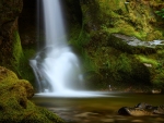 Waterfall on Christina Lake, British Columbia