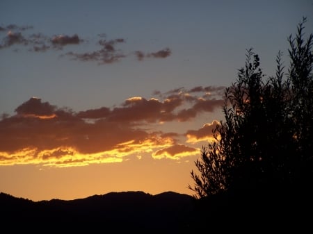 Sunset Teton Valley, Idaho - sunsets, mountains, sky, serenity