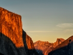 El Capitan Halfdome Sunset, Yosemite, California