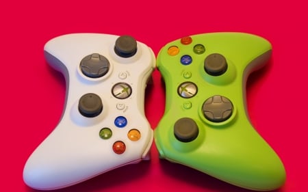 Xbox 360 Controllers - console, xbox 360, controller, gaming, xbox