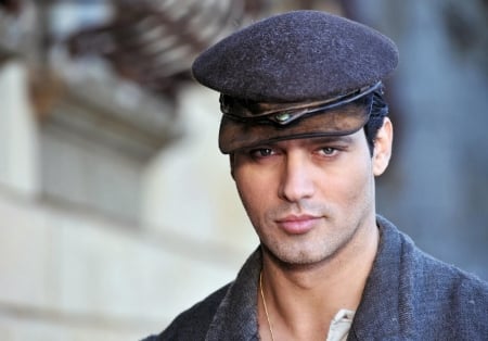 Gabriel Garko - hat, Gabriel Garko, actor, face, man