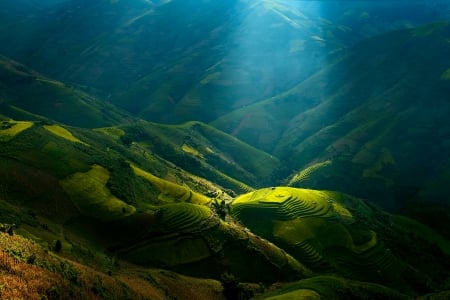 Perfect View - landscape, light, mountains, view