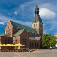 Church in Riga, Latvia