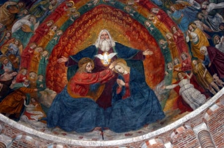 Coronation of the Virgin - God, Mary, Jesus, Father