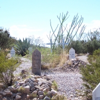 Boothill Cemetery Markers, Tombstone, Arizona