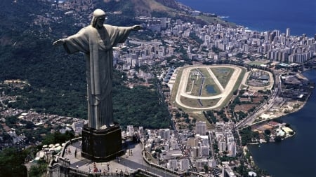 Christ The Redeemer In Rio - christ, redeemer, statue, rio