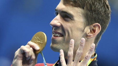 Michael Phelps - Michael Phelps, swimmimg, USA, Rio 2016, Gold Metal