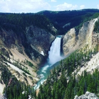 canyon waterfall