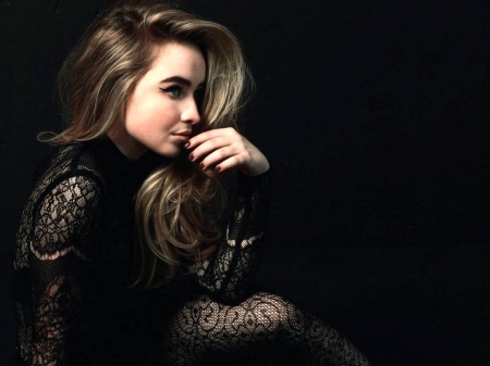 Sabrina Carpenter - Carpenter, beautiful, singer, actress, 2016, stockings, Sabrina Carpenter, model, walpaper, Sabrina