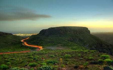 Natural Photo - nature, highway, landscape, photo