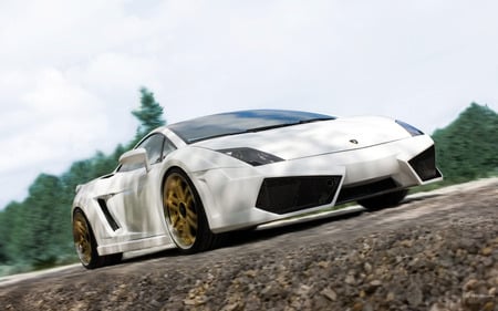 Lambo_gallardo-sema - perfect, menacing power